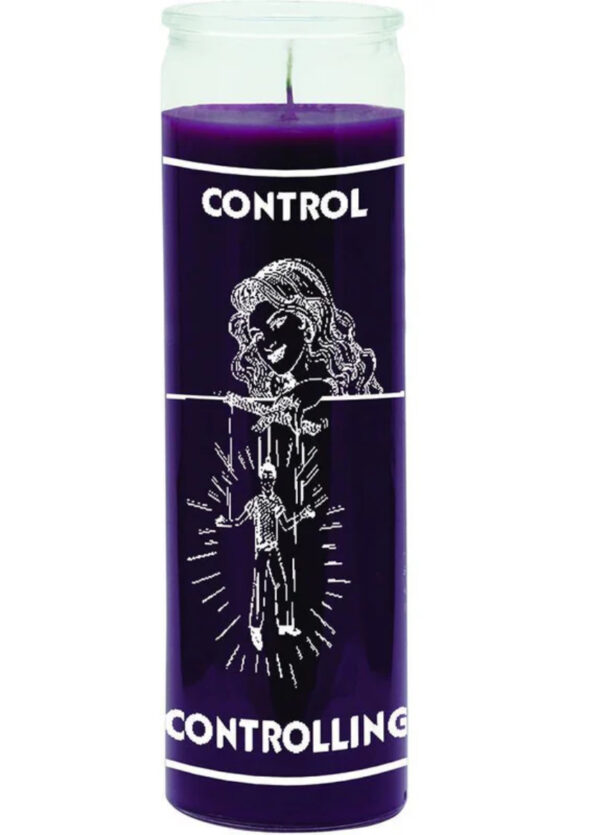 Print 7 Day Candles Single Color Control Purple